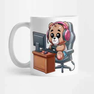 Cute Bear Pc Gamer Kawaii Mug